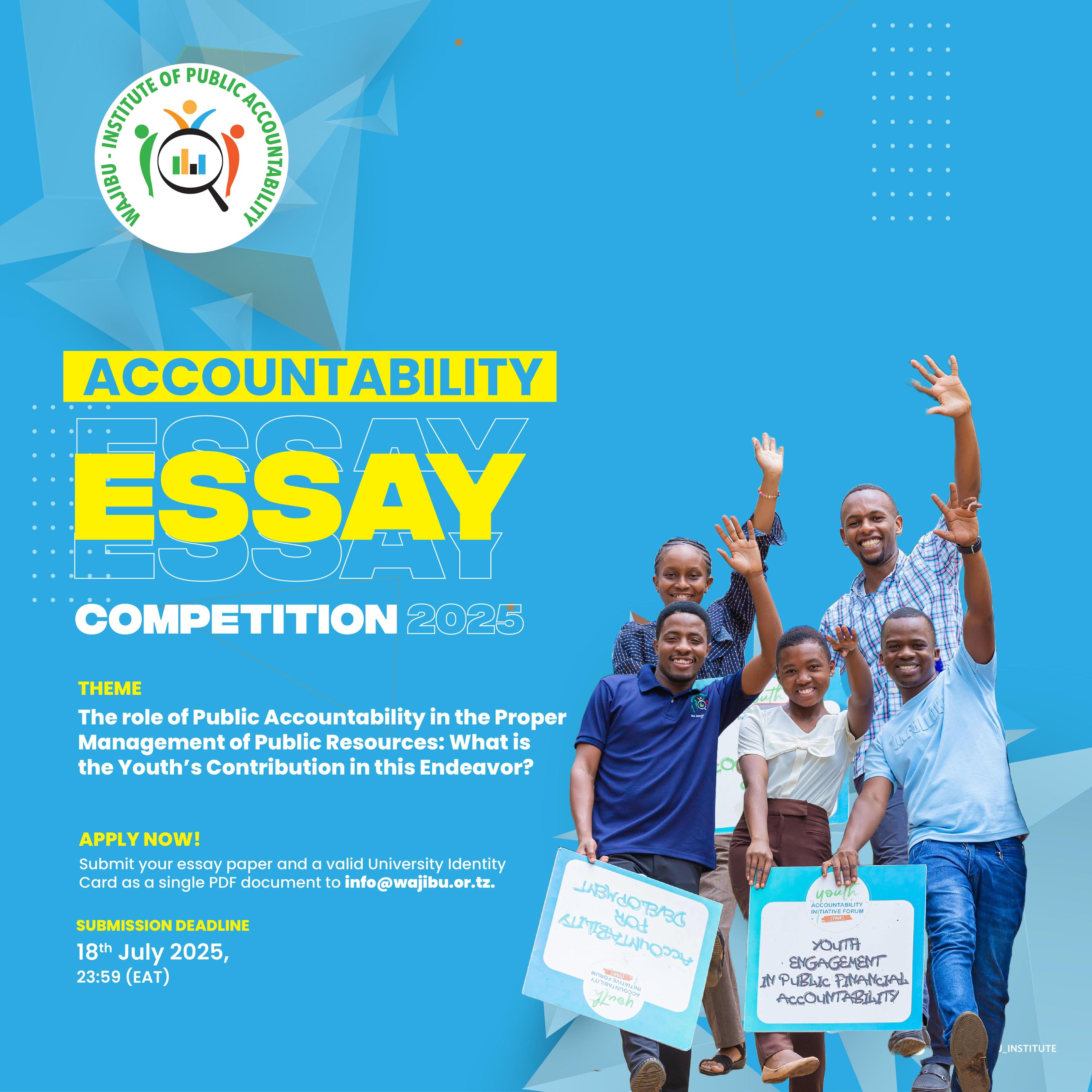 Accountability Essay Competition 2025
